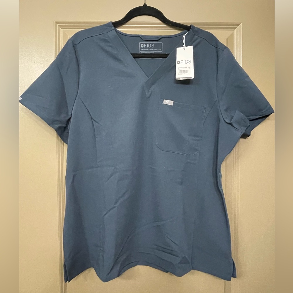 2XL NightSky Catrina Slim Scrub Top